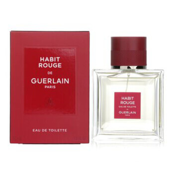 Men's Habit Rouge EDT Spray 1.6 oz Fragrances 3346470304819
