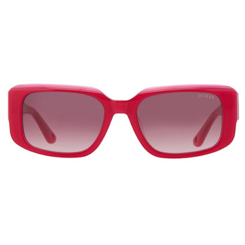 Guess Sunglasses GO00031-66F-62 New with tags Guess Factory Brown Gradient Square Ladies Sunglasses  main image 4