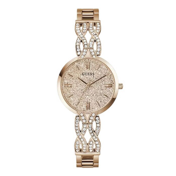 Coral Rose Gold-tone Dial Ladies Watch GW0868L4