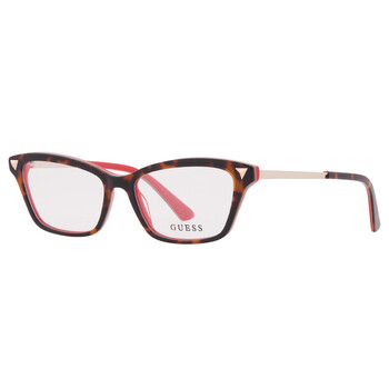 Demo Cat Eye Ladies Eyeglasses GU2797 052 52
