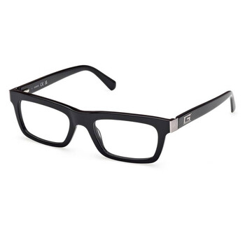 Demo Rectangular Men's Eyeglasses GU50242 001 53 Demo Rectangular Men's Eyeglasses GU50242 001 53