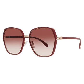 Gucci Red Gradient Butterfly Ladies Sunglasses GG1564SA 004  display picture 2