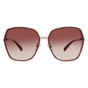 Brown Butterfly Ladies Sunglasses GF0407 66F 59