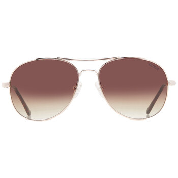 Brown Gradient Pilot Ladies Sunglasses GF0295 33F 60 Brown Gradient Pilot Ladies Sunglasses GF0295 33F 60
