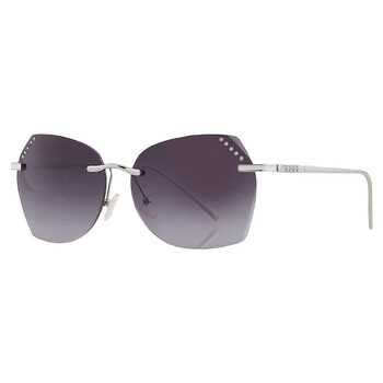Guess Factory Gradient Bordeax Butterfly Ladies Sunglasses GF0384 