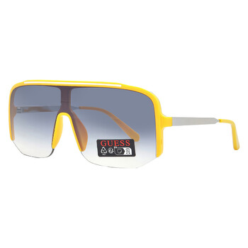 Smoke Gradient Shield Men's Sunglasses GO00054 39B 00