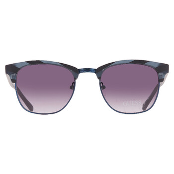 Smoke Gradient Square Men's Sunglasses GF0170 91B 52 Smoke Gradient Square Men's Sunglasses GF0170 91B 52