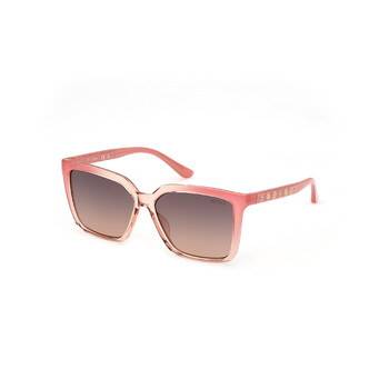 Gradient Smoke Square Ladies Sunglasses GU00099 74B 55 Gradient Smoke Square Ladies Sunglasses GU00099 74B 55
