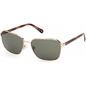Green Rectangular Men's Sunglasses GU00117 32N 59 Green Rectangular Men's Sunglasses GU00117 32N 59