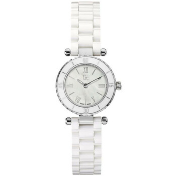 Gc By Guess Mini Chic Ceramic Quartz Black Dial Ladies Watch