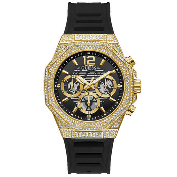 Momentum Black Gold Tone Multi-Function Black Dial Men's Watch GW0518G2 Momentum Black Gold Tone Multi-Function Black Dial Men's Watch GW0518G2