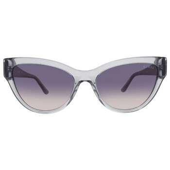 Smoke Gradient Cat Eye Ladies Sunglasses GU00112 20B 56
