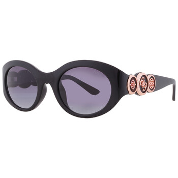 Guess Smoke Gradient Oval Ladies Sunglasses GU00198-H 20B 53  display picture 2