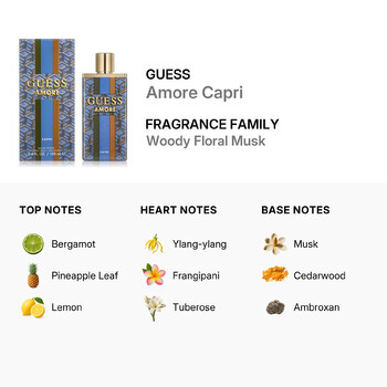 Unisex Amore Capri EDT Spray 3.4 oz Fragrances 085715323590