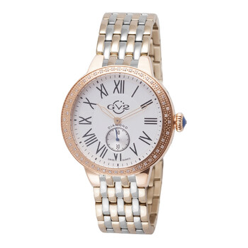 Astor White Dial Diamond Ladies Watch 9106