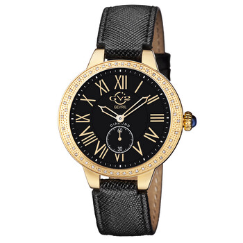 Astor Quartz Diamond Black Dial Ladies Watch 9112 Astor Quartz Diamond Black Dial Ladies Watch 9112