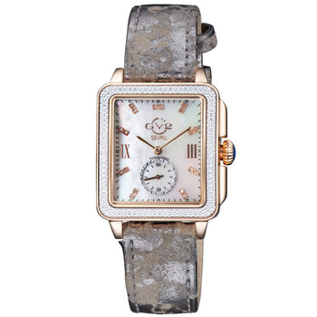 Bari Tortoise Mother of Pearl Dial Ladies Watch 9254