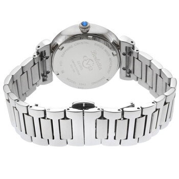 Berletta Quartz Diamond Black Dial Ladies Watch 1543B