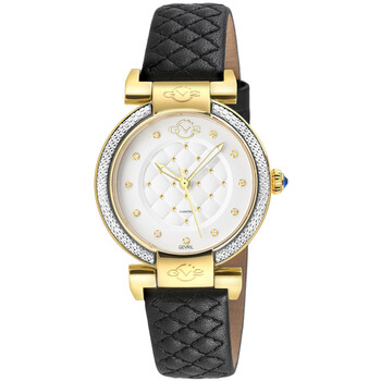 Berletta Quartz Diamond White Dial Ladies Watch 1541
