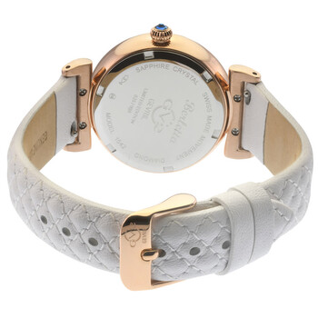 Berletta Quartz Diamond White Dial Ladies Watch 1542