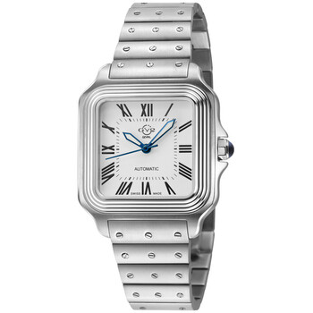 Gv2 By Gevril Lusso Lx Automatic White Dial Men's Watch 44204B