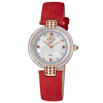 Matera Diamond Mother of Pearl Dial Ladies Watch 12804