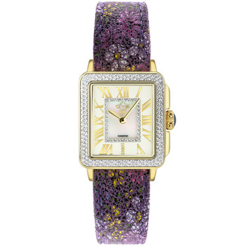 Padova Floral Mother of Pearl Dial Ladies Watch 12305F