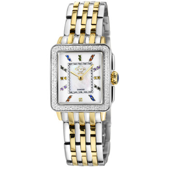 Padova Gemstone Diamond Mother of Pearl Dial Ladies Watch 12334B