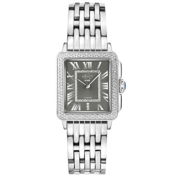 Padova Quartz Diamond Black Dial Ladies Watch 12301B Padova Quartz Diamond Black Dial Ladies Watch 12301B