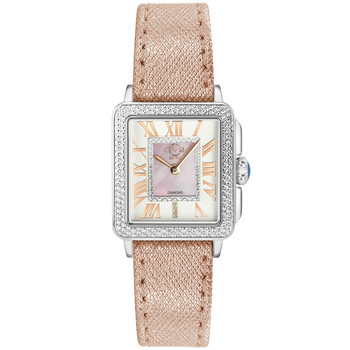 Padova Quartz Diamond Pink Dial Ladies Watch 12302