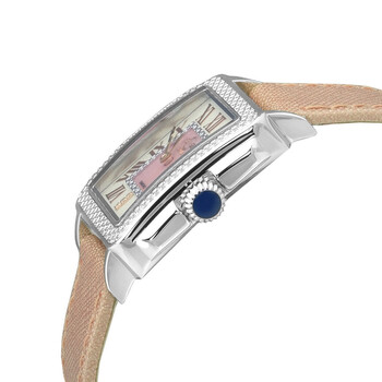 Padova Quartz Diamond Pink Dial Ladies Watch 12302