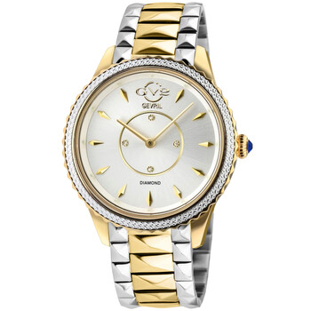 Gv2 By Gevril Siena Quartz Diamond Ladies Watch 11700-424