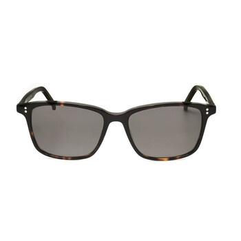Bvlgari Dark Brown Rectangular Men's Sunglasses BV7036 504/53 56