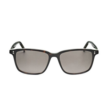 Bvlgari Dark Brown Rectangular Men's Sunglasses BV7036 504/53 56