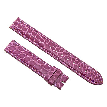 14 MM Purple Alligator Leather Strap 14AAR28M