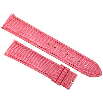 20 MM Shiny Hot Pink Lizard Leather Strap 20LIZ42M