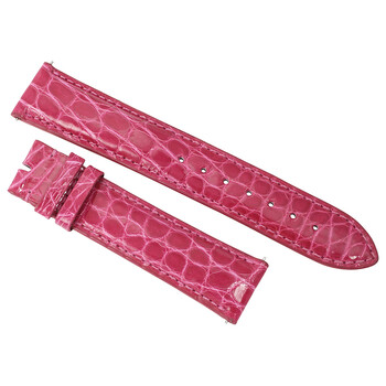 20MM Hot Pink Alligator Leather Strap 20AAR33M 20MM Hot Pink Alligator Leather Strap 20AAR33M