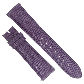 Shiny Indigo Lizard Leather Strap