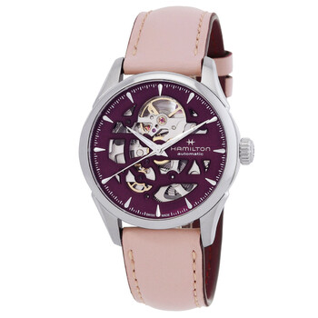 Hamilton Jazzmaster Automatic Purple Dial Ladies Watch H32265101
