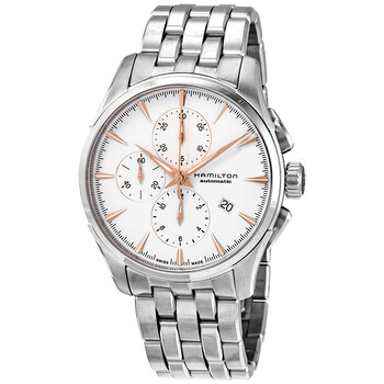Jazzmaster Chronograph Automatic Silver Dial Men's Watch H32586111