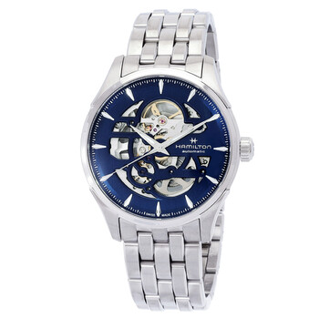 Jazzmaster Skeleton Automatic Blue Dial Men's Watch H42535141