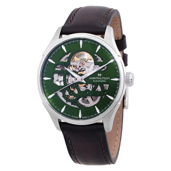Jazzmaster Skeleton Automatic Green Dial Men's Watch H42535560