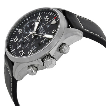 Khaki Aviation Pilot Auto Chrono Watch H64666735
