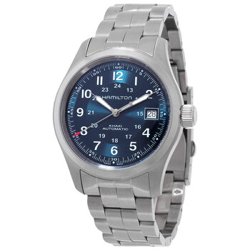 Khaki Field Automatic Blue Dial Watch H70455140