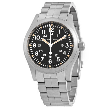 Hamilton Khaki Field Hand Wind Black Dial Men's Watch H69439131