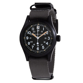Khaki Field Hand Wind Black Dial Men's Watch H69409930