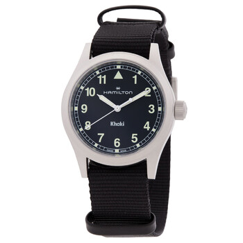 Hamilton Khaki Field Quartz Black Dial Watch H69301430