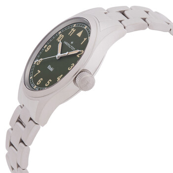 Khaki Field Quartz Green Dial Watch H69401160