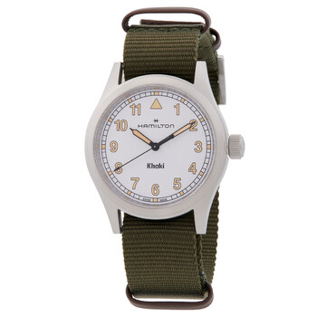 Hamilton Khaki Field Quartz Green Dial Watch H69401960