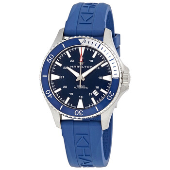 Hamilton Khaki Navy Scuba Automatic Blue Dial Men 